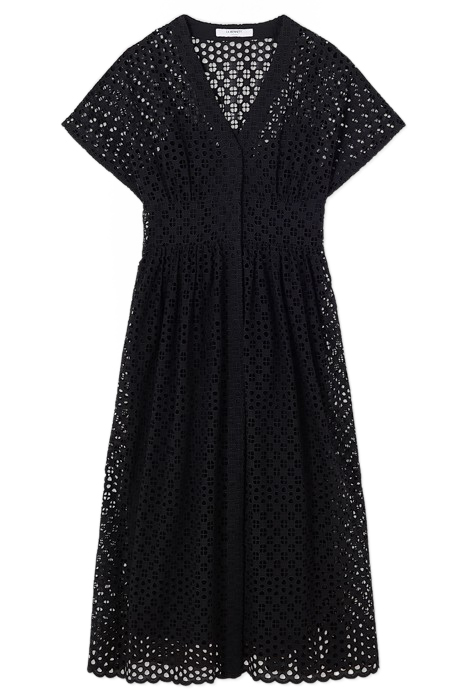 VIVIENNE BLACK MIDI DRESS BLACK 2