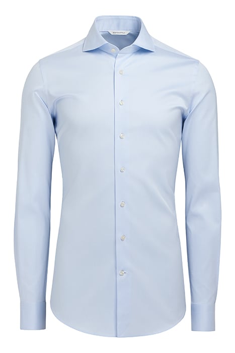 LIGHT BLUE TWILL SLIM FIT SHIRT 3