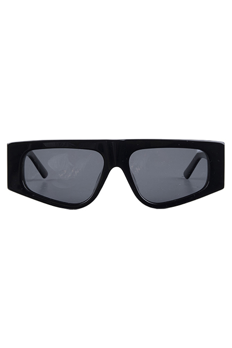 ANGLED ACETATE SUNGLASSES BLACK 2