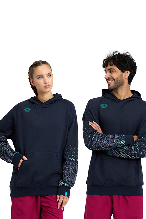 HOODED SWEAT LOGO NAVY-KIKKO PRO NAVY 8