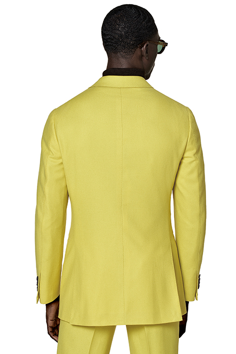 YELLOW TAILORED FIT HAVANA SUIT YELLOW 3