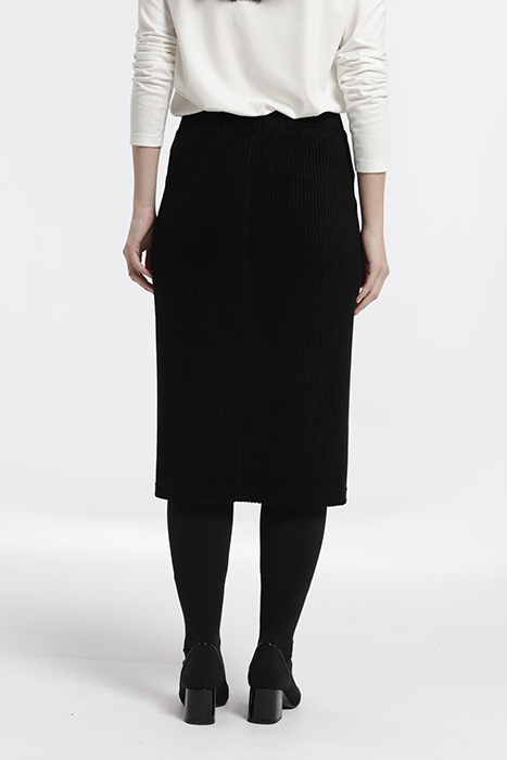 JACQUARD KNIT MARZO SKIRT BLACK 2