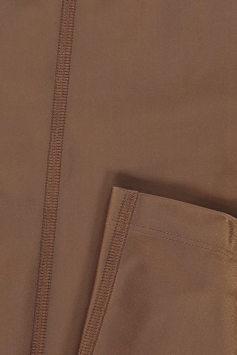 CROPPED GLOSS LEGGING BRONZE 3