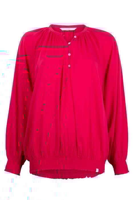 BLOUSE LIMA SOLID MAGENTA ROSE 1