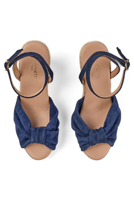 ANGELA WEDGE ESPADRILLES NAVY 3