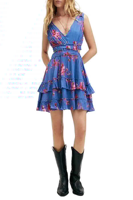 MIKAYLA IONA DRESS NEON PINK 2