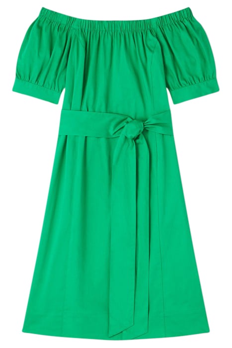 DR NADIA - OFF THE SHOULD BRIGHT GREEN 4