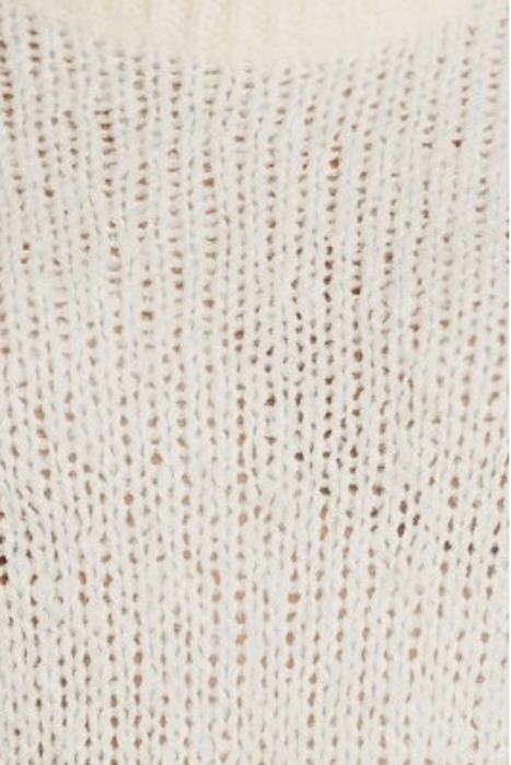 CREW-NECK PEARL WHITE 5