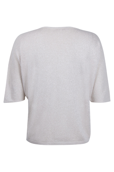 PULLOVER SHINE, LUREX OFFWHITE 2