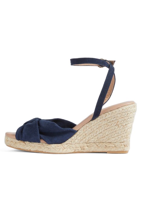 ANGELA WEDGE ESPADRILLES NAVY 4