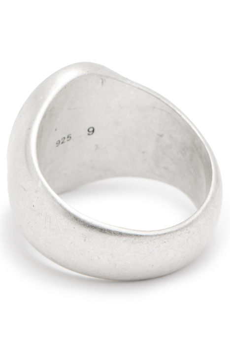 SAINT STONE RING WARM SILVER/JADE 2