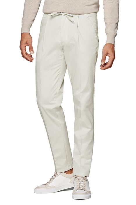 OFF-WHITE SLIM LEG TAPERED TROUSERS OFF-WHITE 1