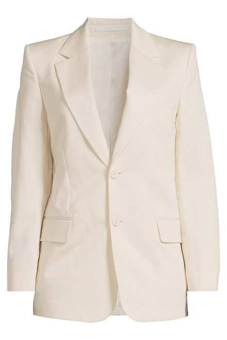 TAILORED PINSTRIPE BLAZER BONE WHITE 3