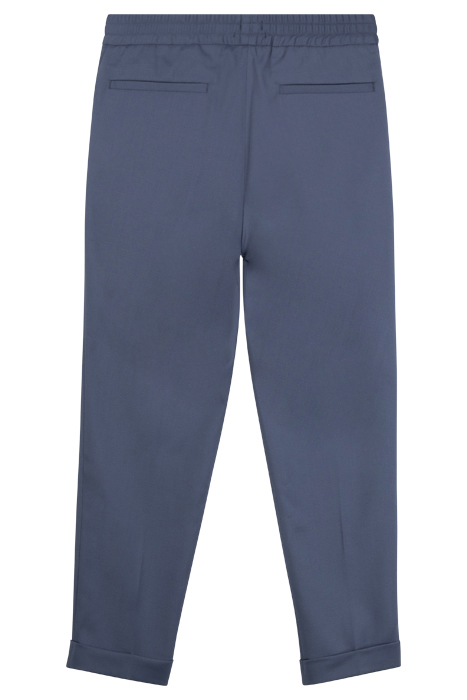 M. TERRY CROPPED TROUSER BLUE GREY 5