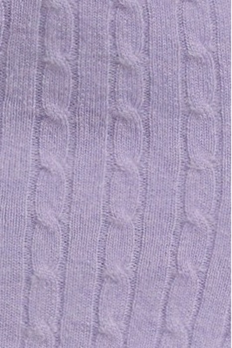 BRAIDED MOHAIR KNIT SKIRT PASTEL LIL 5