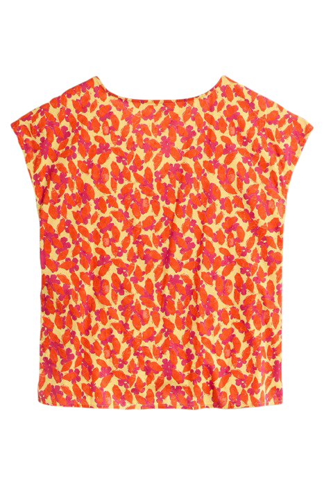 RAE COTTON VEST ORANGE 3