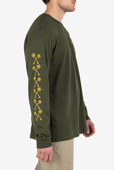 EVD TWIN PALMS LONG SLEEVE CHAR FERN 5