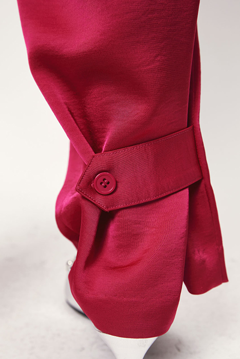 HARLOW SATIN WIDE PANTS LUMINOUS PINK 4