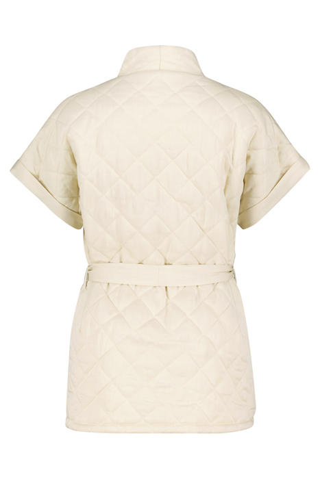 GILET CENTREPIECE EMBRO OYSTER WHITE WITH CENTREPIECE EMBRO 5