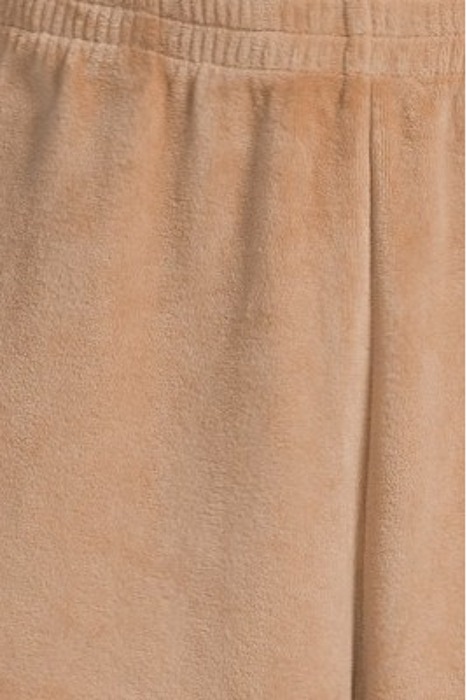 VELOUR TRACKPANTS ALMOND 5