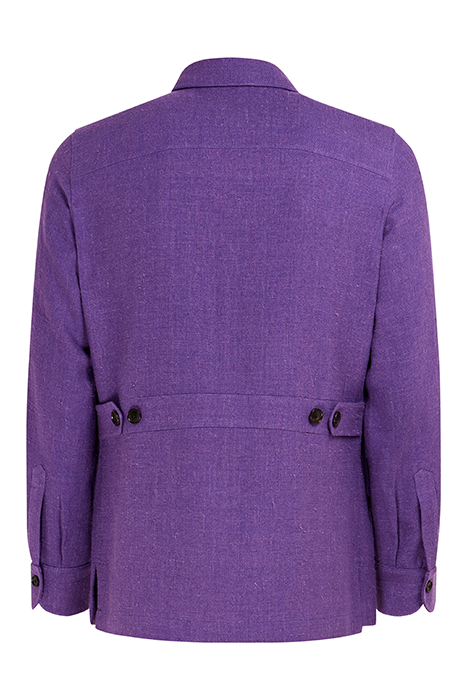 PURPLE RELAXED FIT SHIRT-JACKET PURPLE 5