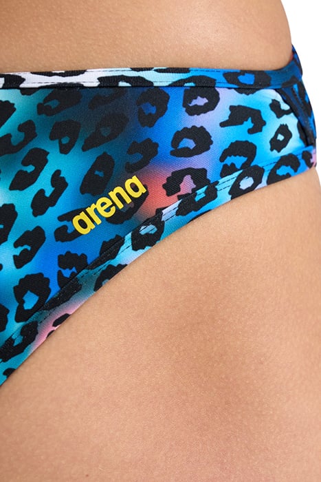 WOMEN'S RULE BREAKER SWIMSUIT TWIST'N'MI BLACK-MULTI-MULTI 10