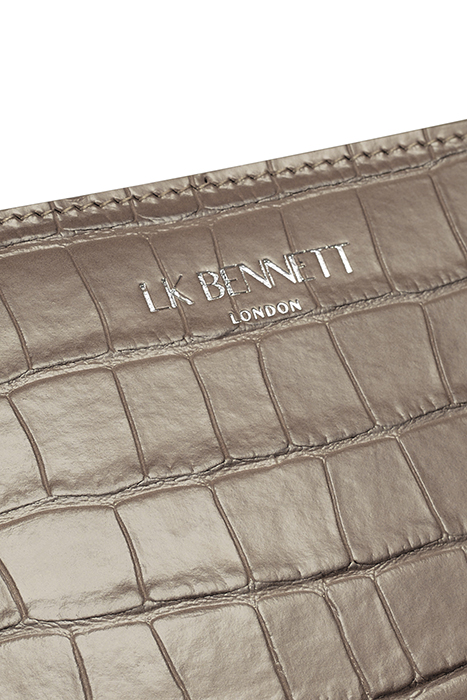 SH MARIE CROC EFFECT TAUPE 5