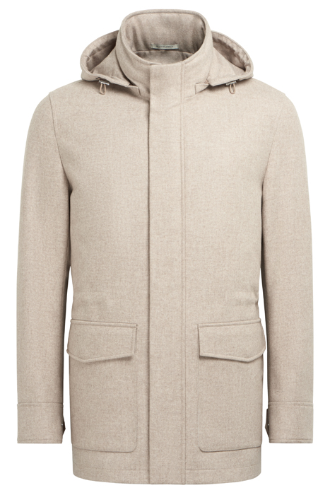 LIGHT BROWN PADDED PARKA 4