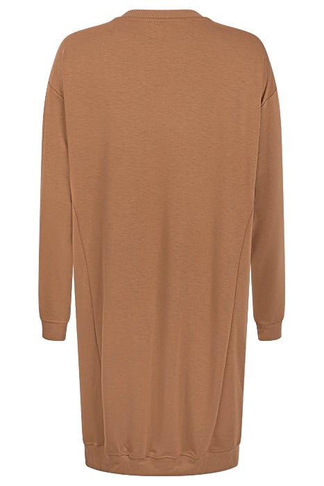 SWEAT DRESS LOU NUTHATCH BROWN 2