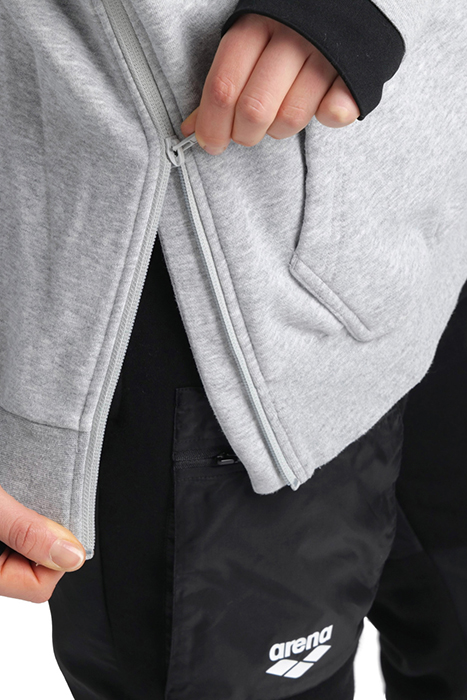 HOODED SWEAT TECH MEDIUM GREY HEATHER 10