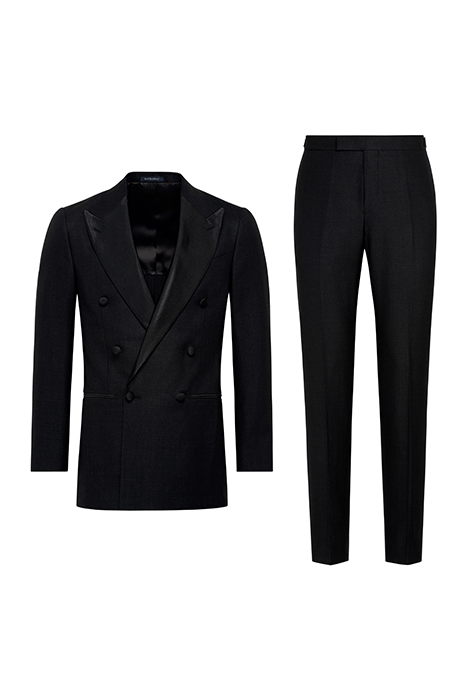 BLACK TAILORED FIT HAVANA TUXEDO BLACK 6