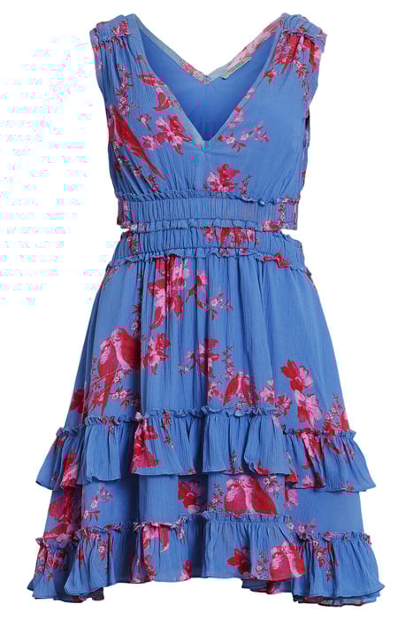 MIKAYLA IONA DRESS NEON PINK 4