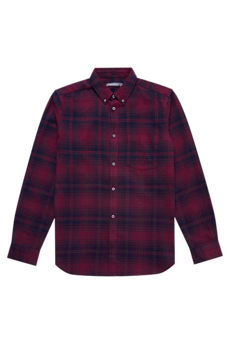 SCOT FLANNEL LS RED 3
