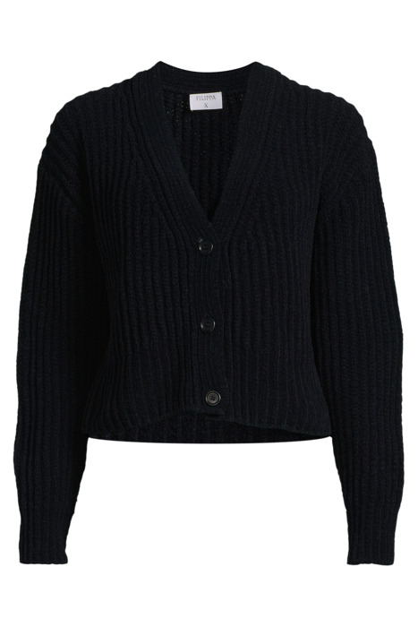 CHENILLE CARDIGAN NAVY 3