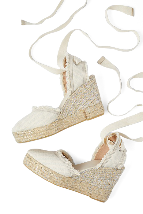 SOFIA FRAYED ESPADRILLES ECRU 4