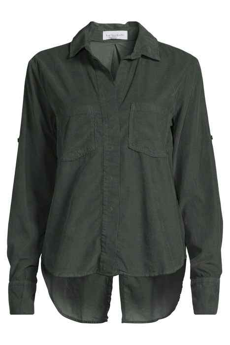 SPLIT BACK BUTTON DOWN GREEN GABLE 3