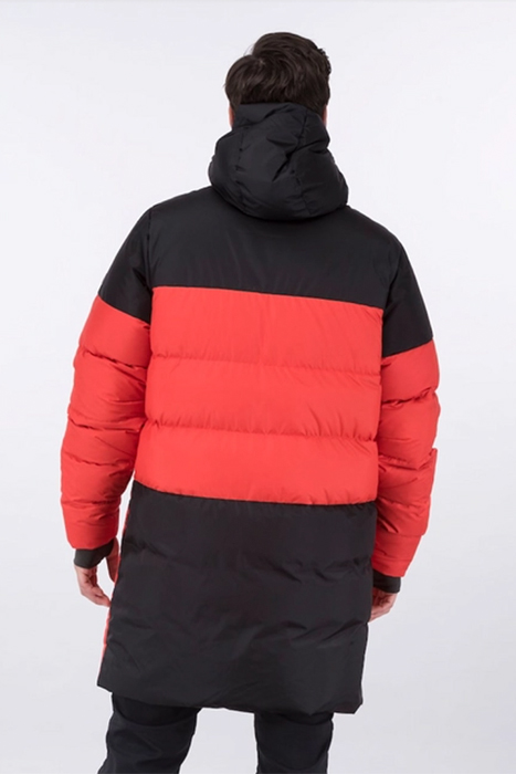 OSLO UNISEX DOWN PARKA RED SAND / BLACK 2