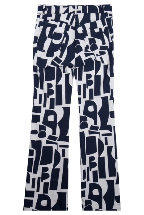 TRAVEL PANTS PASEO PRINT DARK BLUE WITH GALAXY 2.0 PRINT 2