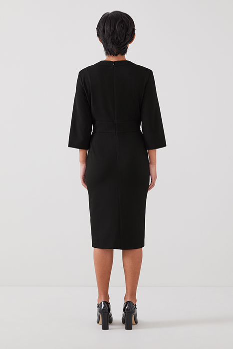 SKY - MIDI DRESS BLACK 2