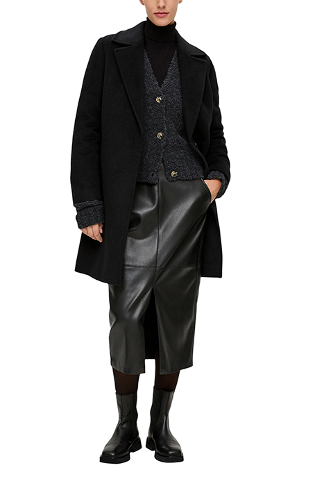 S.OLIVER CARDIGAN GREY/BLACK 4