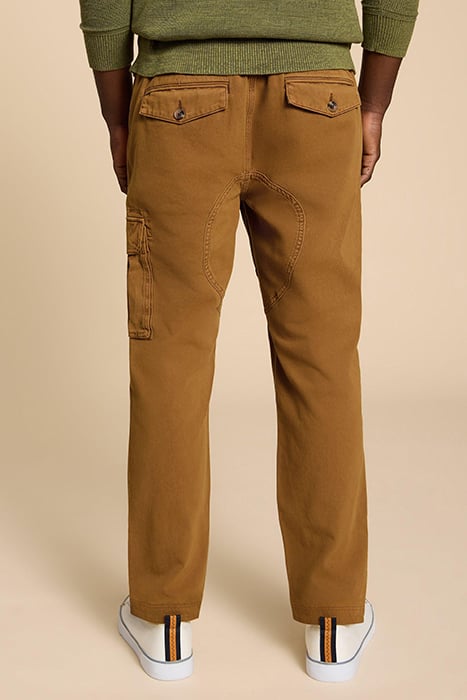 KEGWORTH  CARGO TROUSER DARK TAN 2