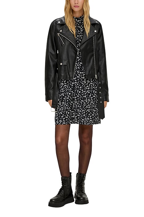 S.OLIVER DRESSES GREY/BLACK 4