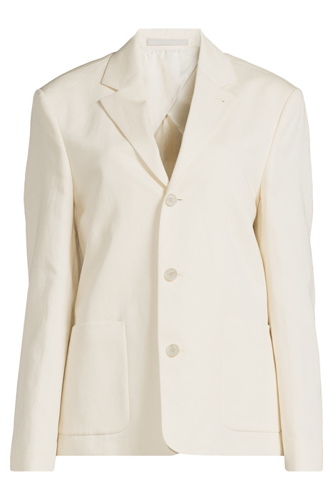 COTTON LINEN BLAZER BONE WHITE 3