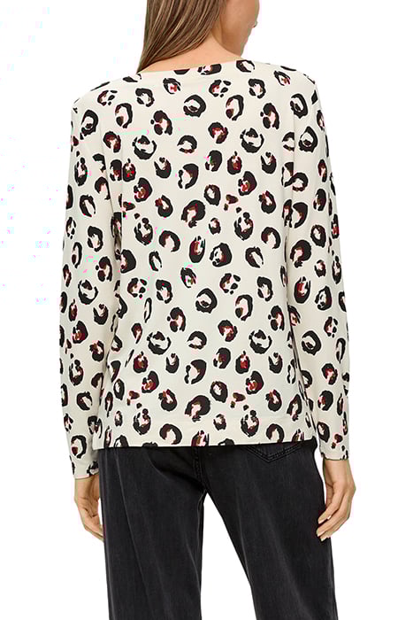 S.OLIVER T-SHIRTS BEIGE AOP 2