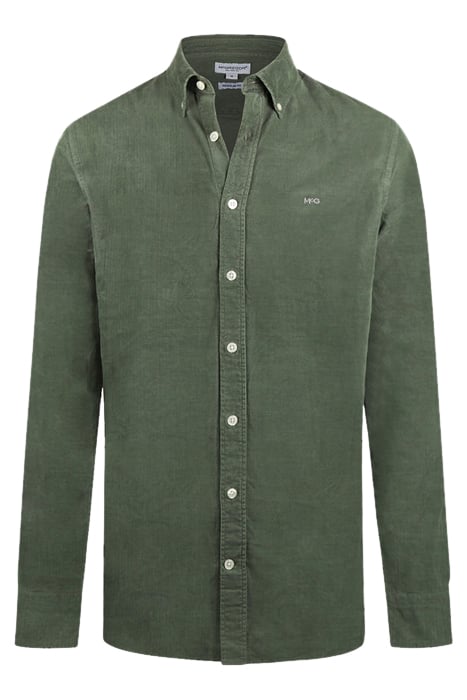 CORDUROY SHIRT GMD DARK SAGE by McGregor