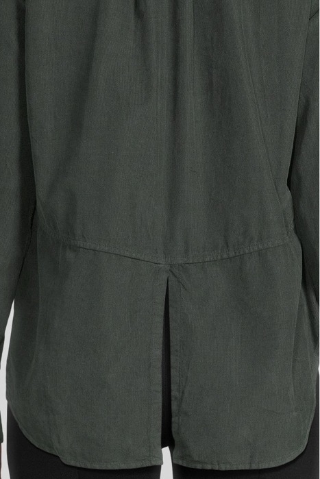 SPLIT BACK BUTTON DOWN GREEN GABLE 4