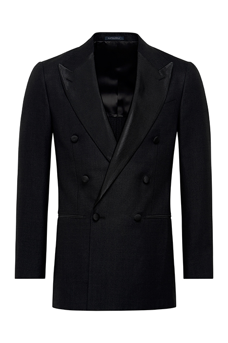 BLACK TAILORED FIT HAVANA TUXEDO BLACK 7
