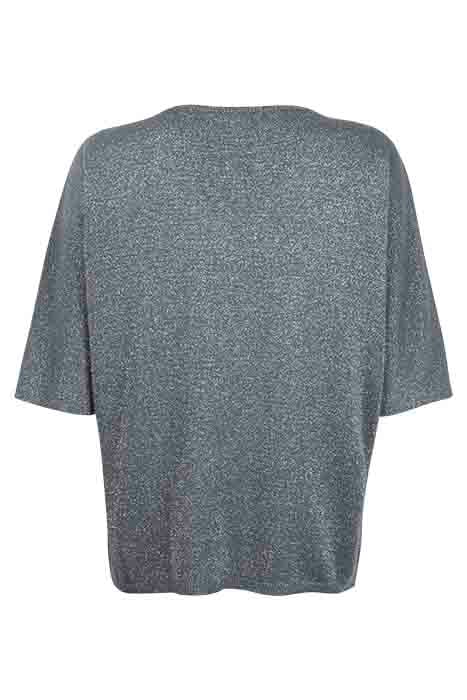 PULLOVER SHINE, LUREX DARK SAGE GREEN 2