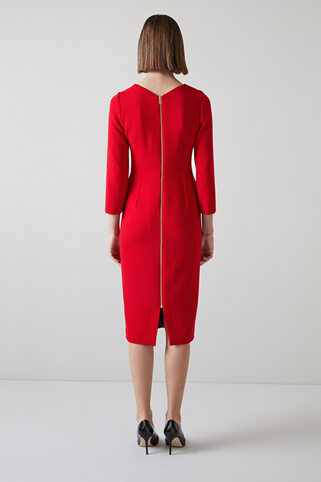 ALEXIS - MIDI DRESS CRIMSON 2