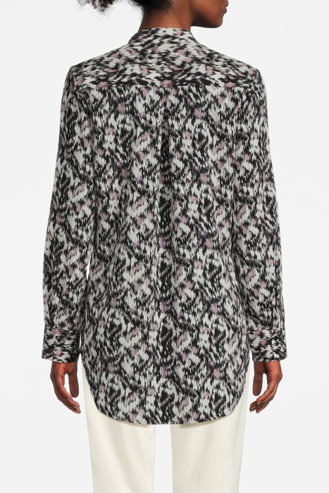 COMMA BLOUSES GREY/BLACK 2